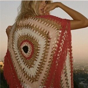 Free People Rare Across The Universe Shawl Crochet